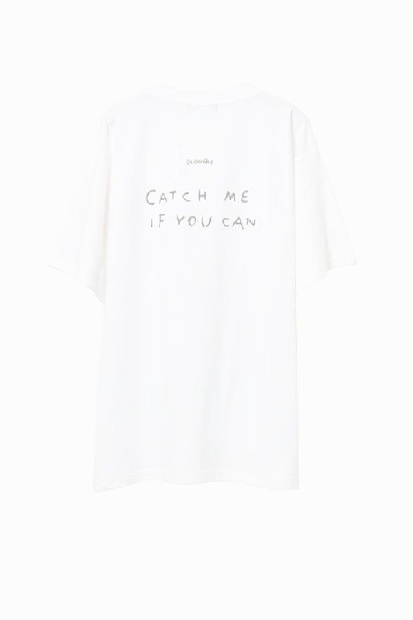 画像2:   guernika ゲルニカ Hand Painted T-shirt{-BDA}{E-} (2)