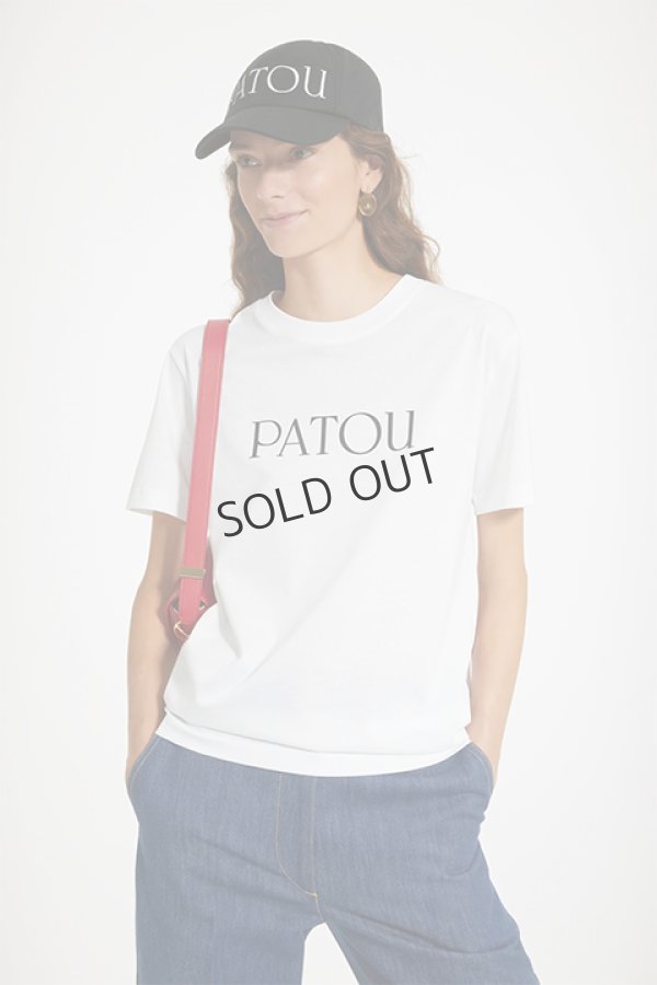 画像5: {SOLD}PATOU パトゥ オーガニックコットン パトゥロゴTシャツ{JE0299999001W-BDS} (5)