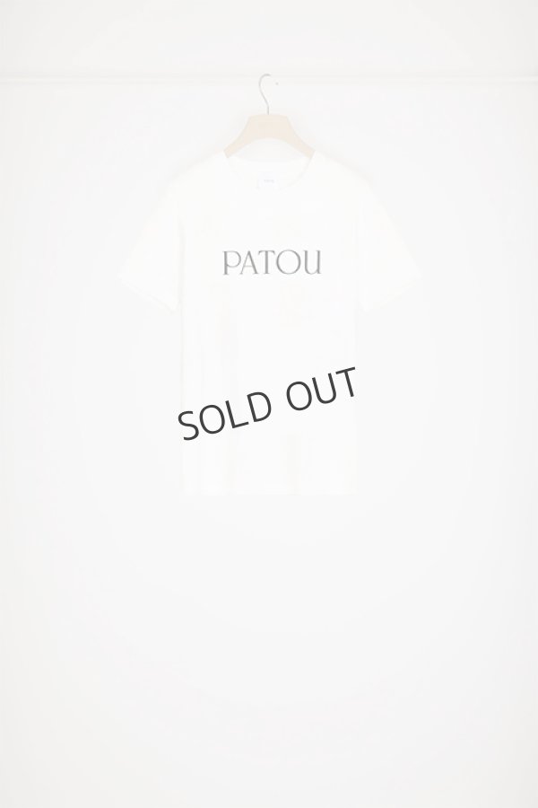 画像7: {SOLD}PATOU パトゥ オーガニックコットン パトゥロゴTシャツ{JE0299999001W-BDS} (7)
