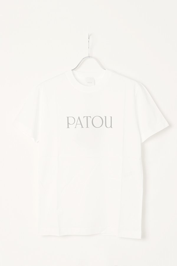 画像8:   PATOU パトゥ オーガニックコットン パトゥロゴTシャツ{JE0299999001W-BDS} (8)