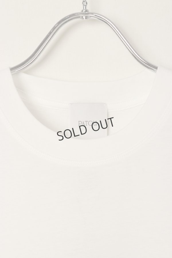 画像9: {SOLD}PATOU パトゥ オーガニックコットン パトゥロゴTシャツ{JE0299999001W-BDS} (9)