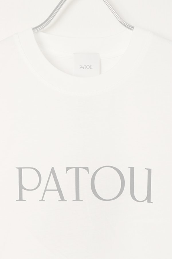 画像10:   PATOU パトゥ オーガニックコットン パトゥロゴTシャツ{JE0299999001W-BDS} (10)