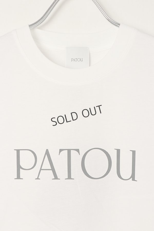 画像10: {SOLD}PATOU パトゥ オーガニックコットン パトゥロゴTシャツ{JE0299999001W-BDS} (10)