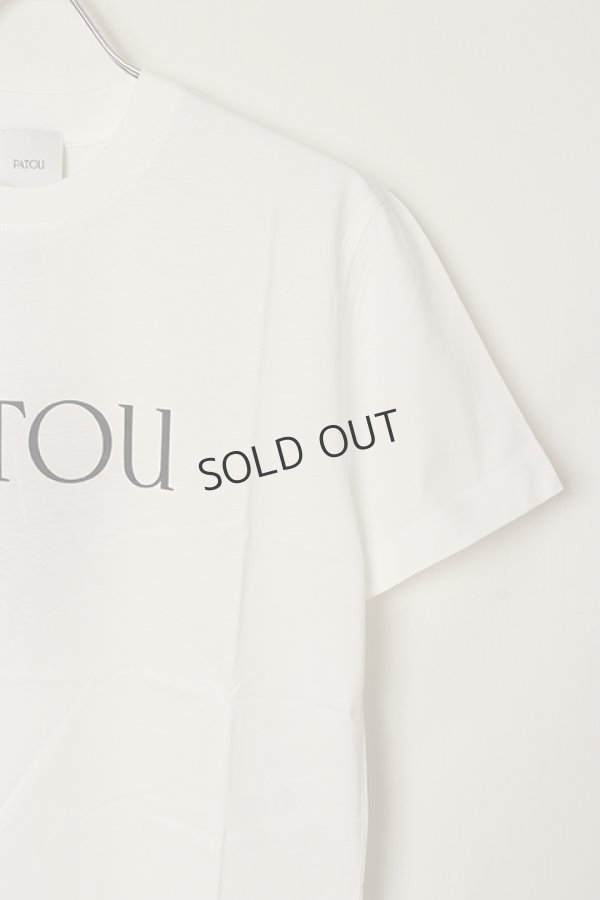 画像11: {SOLD}PATOU パトゥ オーガニックコットン パトゥロゴTシャツ{JE0299999001W-BDS} (11)