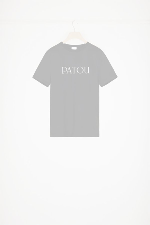 画像2:  {SOLD} PATOU パトゥ オーガニックコットン パトゥロゴTシャツ{JE0299999999B-BDS} (2)