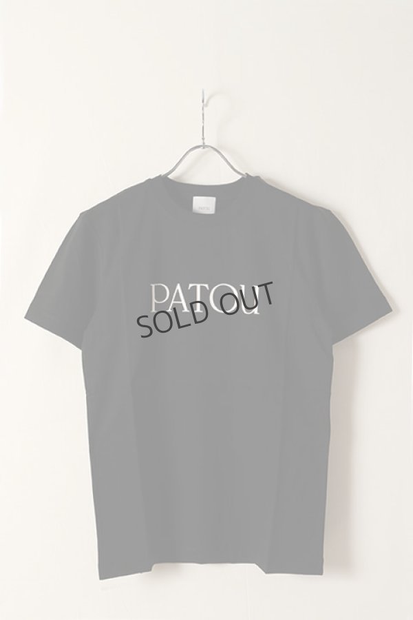 画像3: {SOLD}PATOU パトゥ オーガニックコットン パトゥロゴTシャツ{JE0299999999B-BDS} (3)