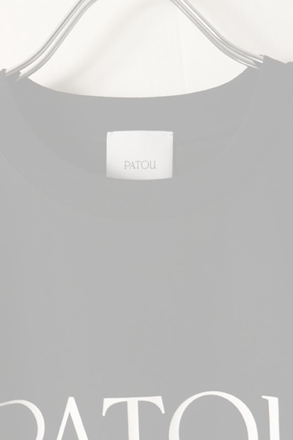 画像4:  {SOLD} PATOU パトゥ オーガニックコットン パトゥロゴTシャツ{JE0299999999B-BDS} (4)