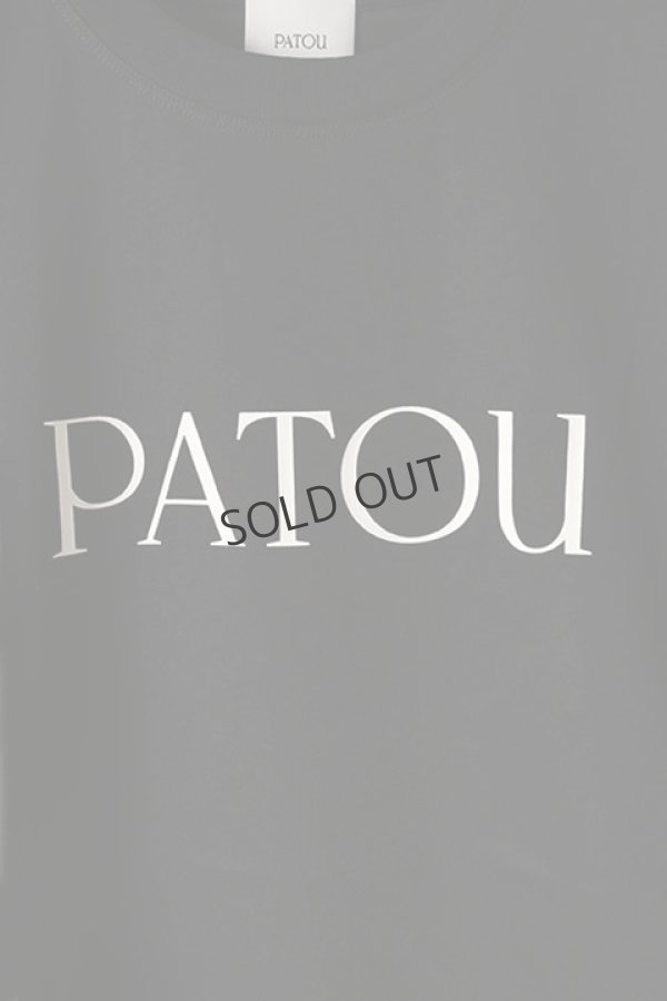 画像5: {SOLD}PATOU パトゥ オーガニックコットン パトゥロゴTシャツ{JE0299999999B-BDS} (5)