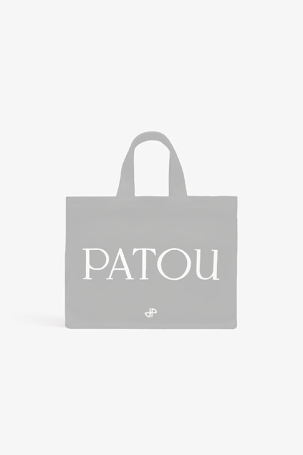 画像3:  {SOLD} PATOU パトゥ コットンキャンバス パトゥトート スモール {AC0440076999B-BDS} (3)