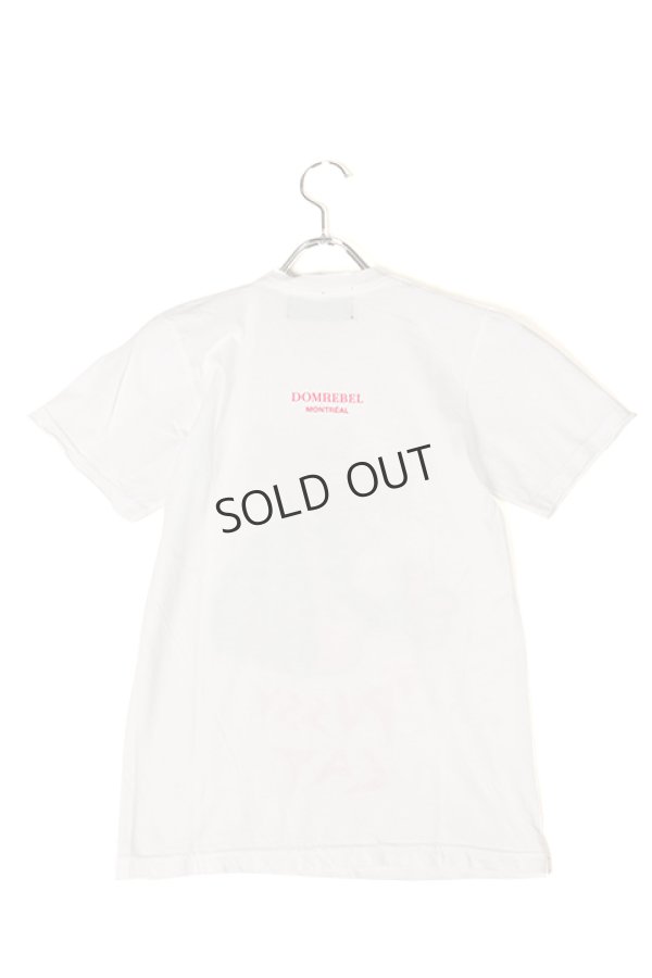 画像2: {SOLD}DOMREBEL ドムレーベル PUSSY CAT T-SHIRT ブラックスワロフスキー/カスタムモデル{-AHS} (2)