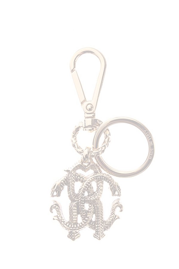 画像1:  {SOLD} Roberto Cavalli ロベルトカヴァリ RC KEY CHAIN{RC-201706-07-GLD-AGS} (1)