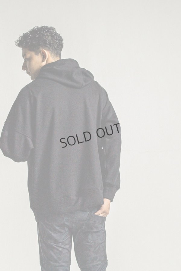 画像3: {SOLD}RESOUND CLOTHING リサウンドクロージング shaggy fleece thermal pullover hoodie{-BDA} (3)