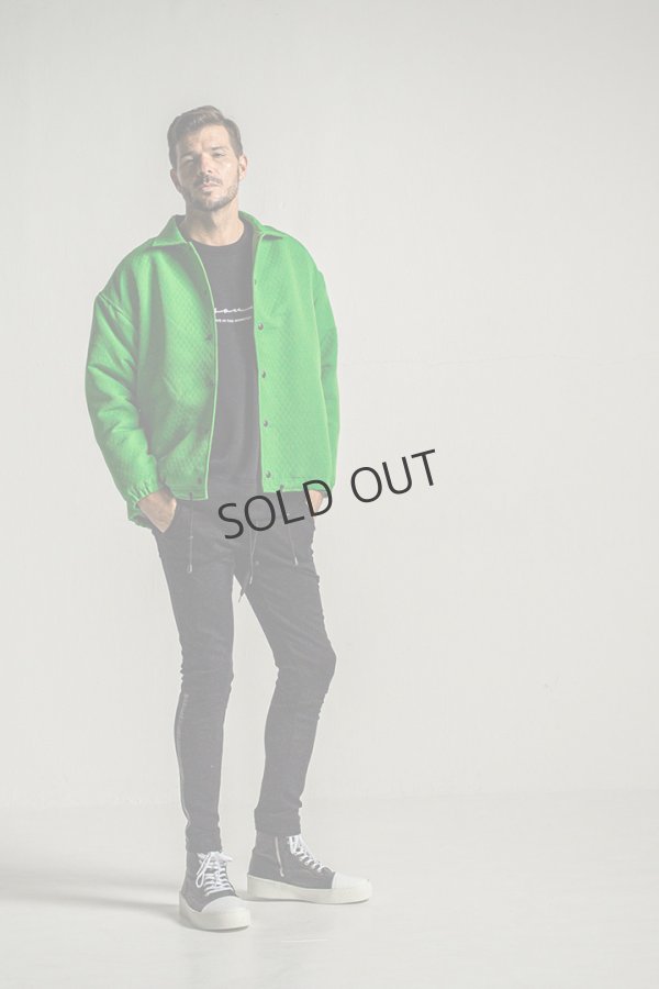 画像6: {SOLD}RESOUND CLOTHING リサウンドクロージング handwriting rogo velours fleece drop trainer{-BDA} (6)