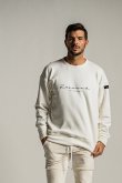 画像8: {SOLD}RESOUND CLOTHING リサウンドクロージング handwriting rogo velours fleece drop trainer{-BDA} (8)