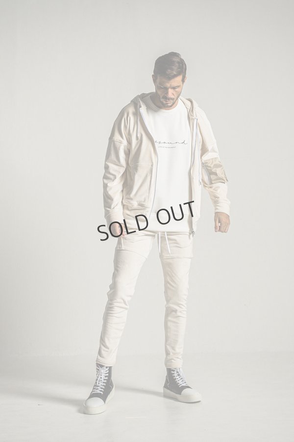 画像11: {SOLD}RESOUND CLOTHING リサウンドクロージング handwriting rogo velours fleece drop trainer{-BDA} (11)