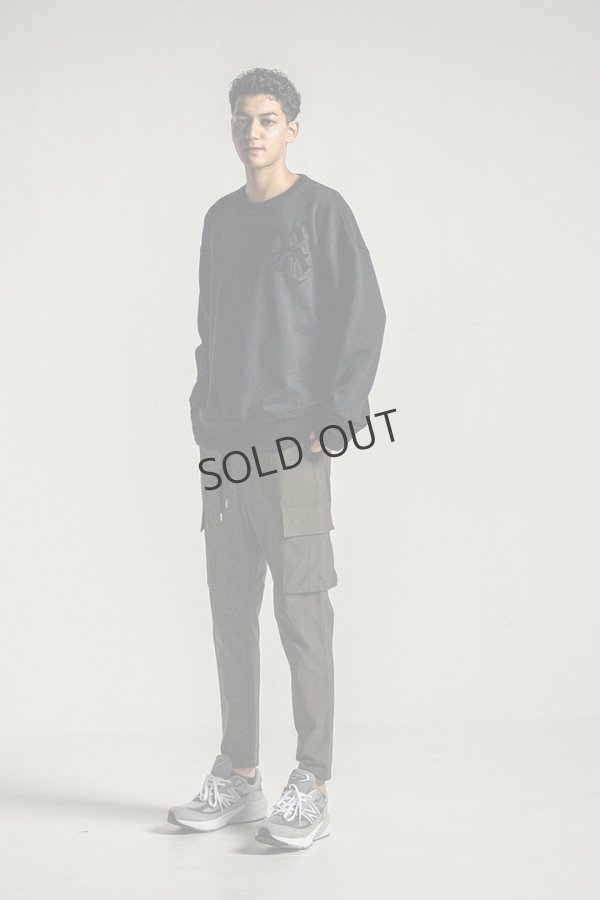 画像7: {SOLD}RESOUND CLOTHING リサウンドクロージング RC chenille velours fleece drop trainer{-BDA} (7)