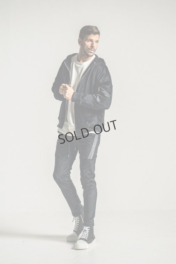 画像6: {SOLD}RESOUND CLOTHING リサウンドクロージング veloursfleece zip loose hoodie{-BDA} (6)