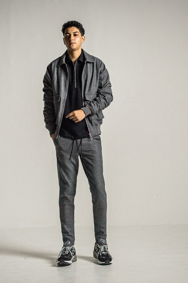 画像2: RESOUND CLOTHING リサウンドクロージング AG wool flight jk{-BDA} (2)