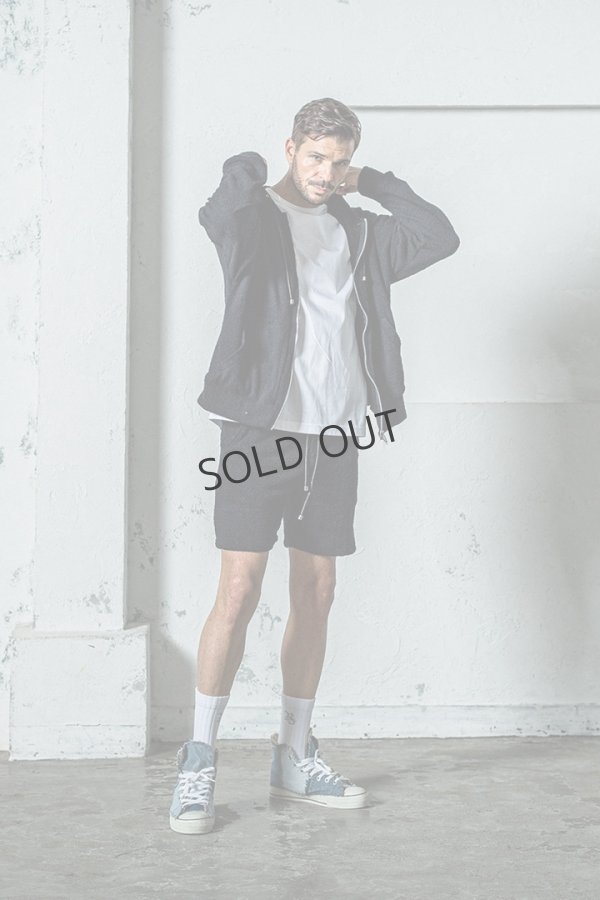 画像4: {SOLD}RESOUND CLOTHING リサウンドクロージング MOLE YARN PILE zip loose hoodie{-BES} (4)