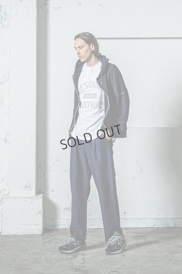画像8: {SOLD}RESOUND CLOTHING リサウンドクロージング MOLE YARN PILE zip loose hoodie{-BES} (8)