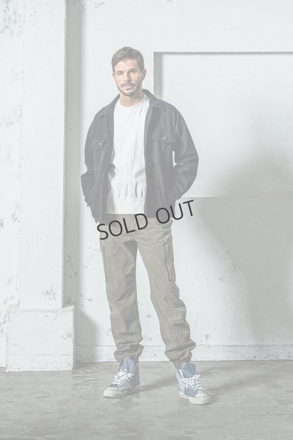 画像6: {SOLD}RESOUND CLOTHING リサウンドクロージング DENIM JERSEY OVER CPO{-BES} (6)