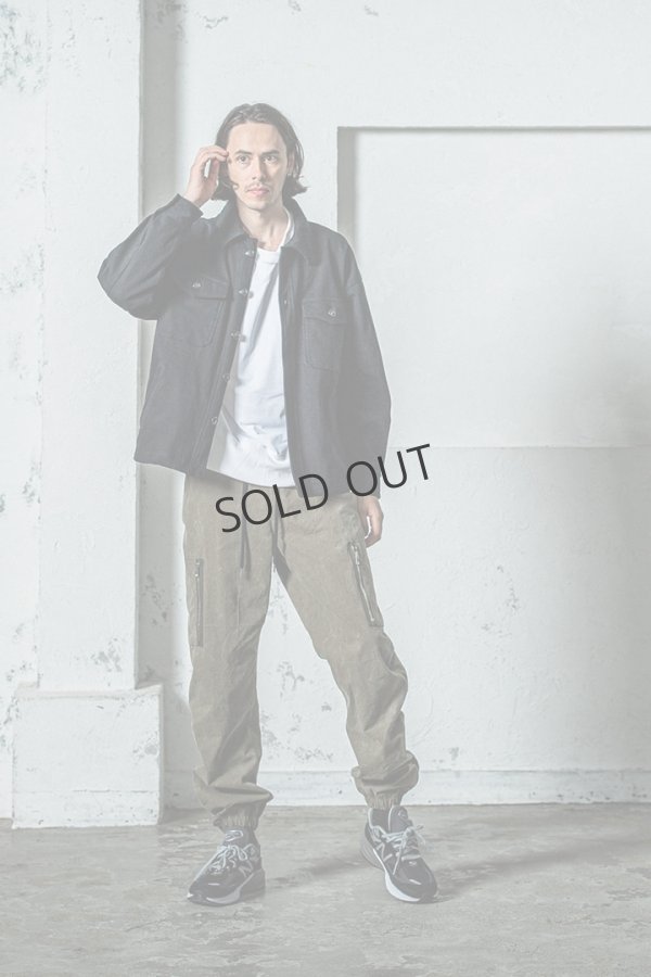 画像9: {SOLD}RESOUND CLOTHING リサウンドクロージング DENIM JERSEY OVER CPO{-BES} (9)
