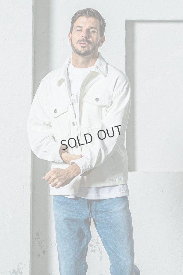 画像4: RESOUND CLOTHING リサウンドクロージング DENIM JERSEY OVER CPO{-BES} (4)