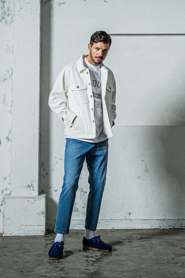 画像5: RESOUND CLOTHING リサウンドクロージング DENIM JERSEY OVER CPO{-BES} (5)