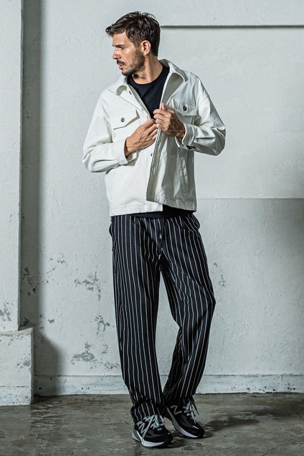 画像8: RESOUND CLOTHING リサウンドクロージング DENIM JERSEY OVER CPO{-BES} (8)