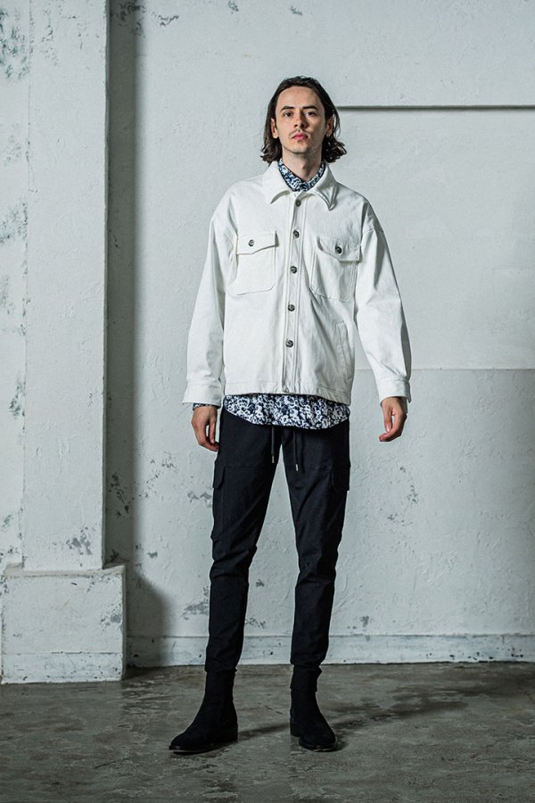 画像12: RESOUND CLOTHING リサウンドクロージング DENIM JERSEY OVER CPO{-BES} (12)