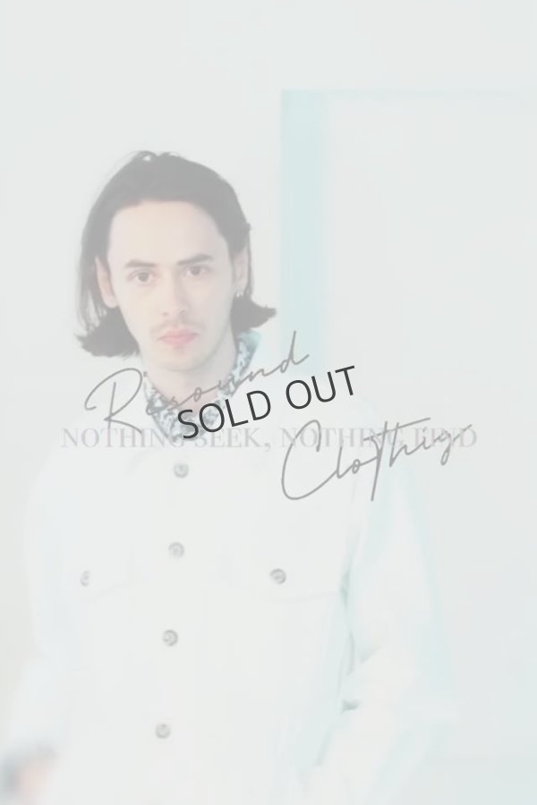 画像13: RESOUND CLOTHING リサウンドクロージング DENIM JERSEY OVER CPO{-BES} (13)