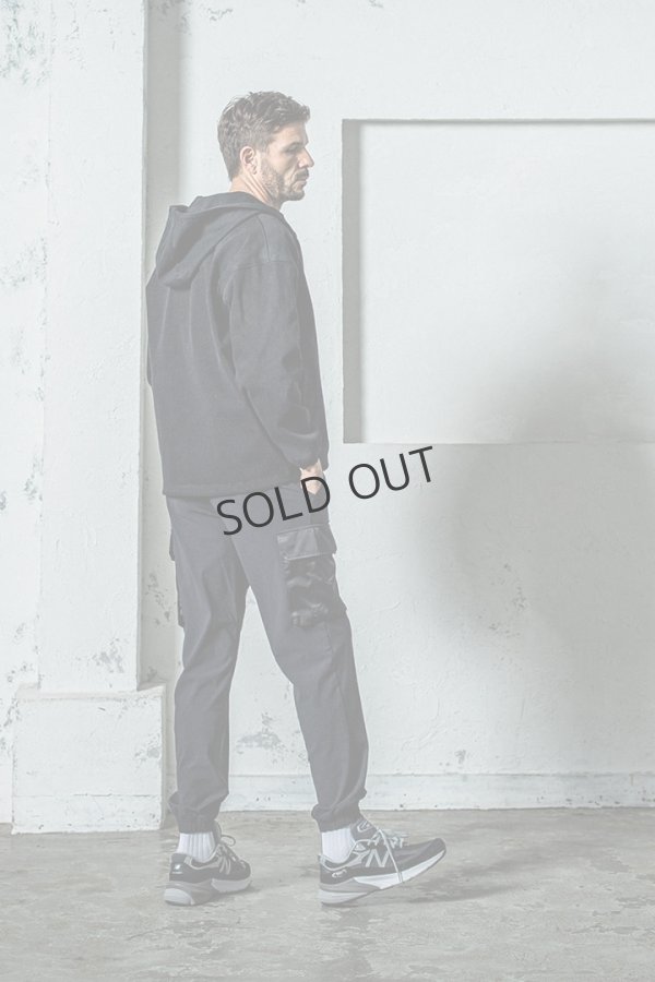 画像6: {SOLD}RESOUND CLOTHING リサウンドクロージング DENIM JERSEY coach hoodie{-BES} (6)