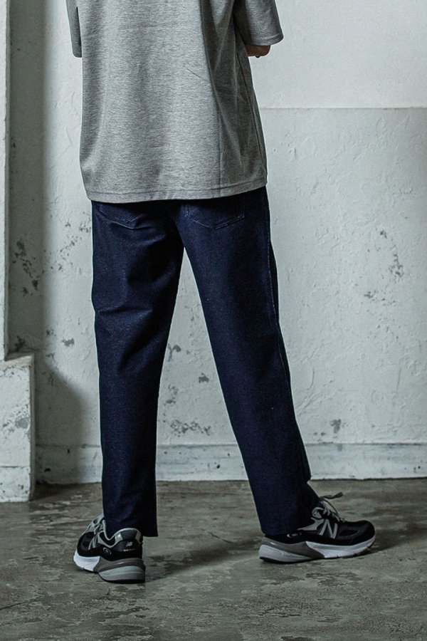 画像3: RESOUND CLOTHING リサウンドクロージング EX denim jersey WIDE PT{-BES} (3)