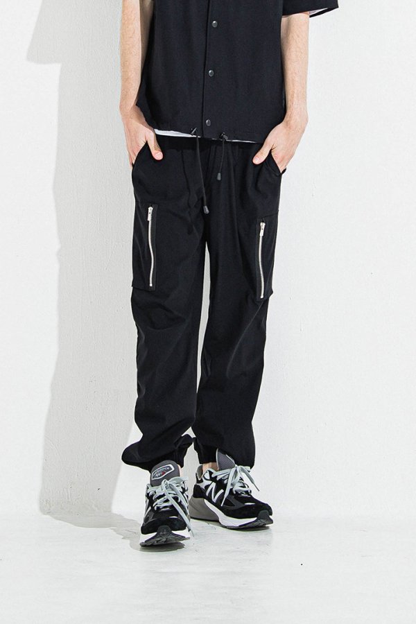 画像2: RESOUND CLOTHING リサウンドクロージング DAVID NYLON CARGO PANTS{-BES} (2)