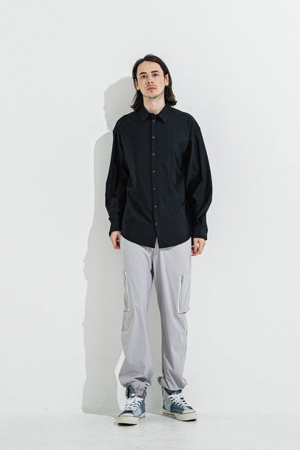 画像8: RESOUND CLOTHING リサウンドクロージング DAVID NYLON CARGO PANTS{-BES} (8)