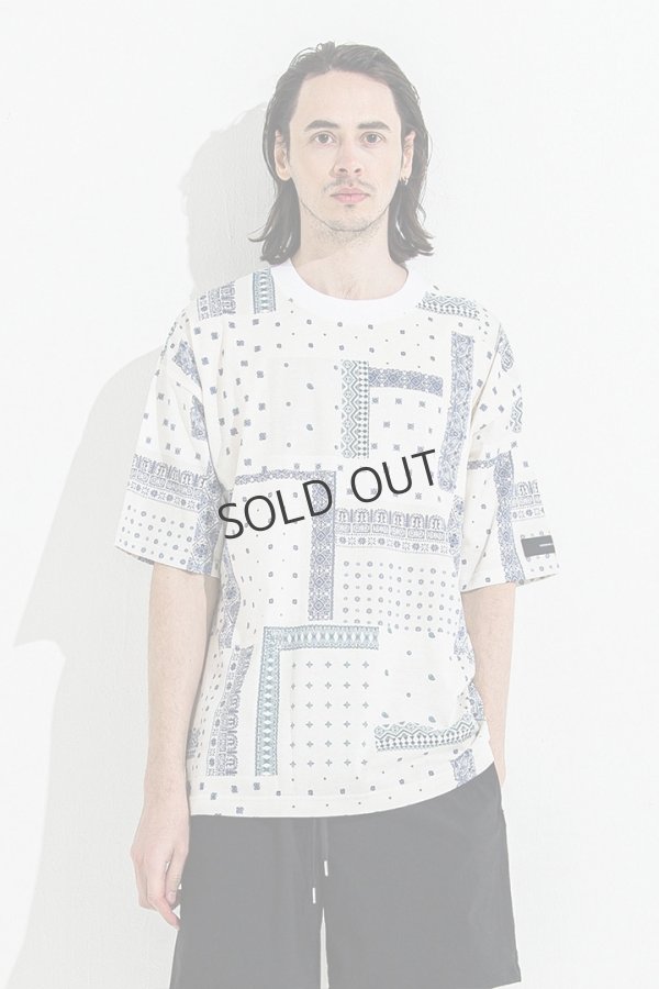 画像1: RESOUND CLOTHING リサウンドクロージング BANDANA OVER TEE{-BES} (1)