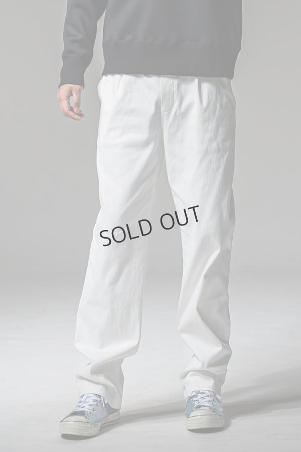 画像1: {SOLD}RESOUND CLOTHING リサウンドクロージング DENIM JERSEY WIDE PT{-BEA} (1)