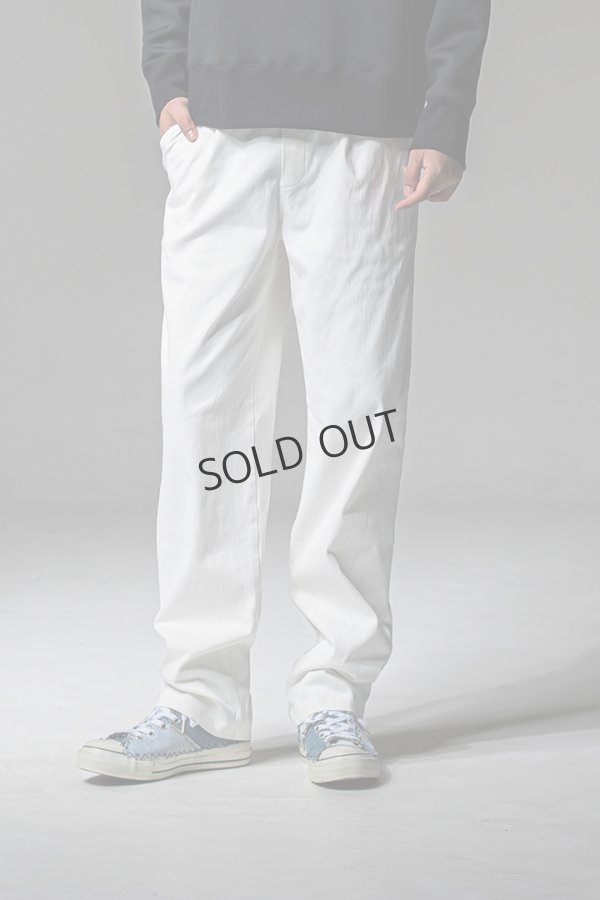 画像2: {SOLD}RESOUND CLOTHING リサウンドクロージング DENIM JERSEY WIDE PT{-BEA} (2)