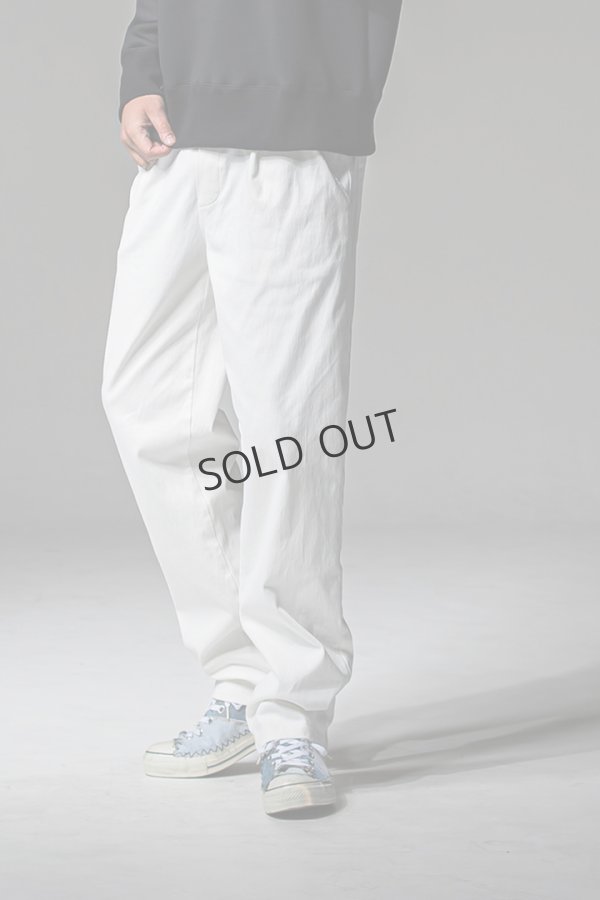 画像3: {SOLD}RESOUND CLOTHING リサウンドクロージング DENIM JERSEY WIDE PT{-BEA} (3)