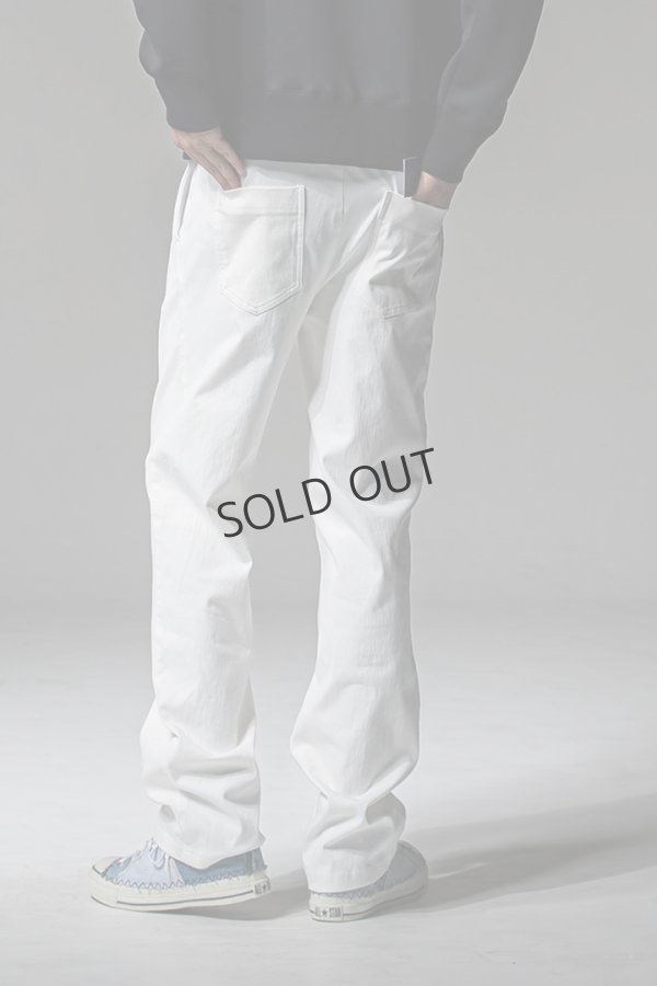 画像5: {SOLD}RESOUND CLOTHING リサウンドクロージング DENIM JERSEY WIDE PT{-BEA} (5)