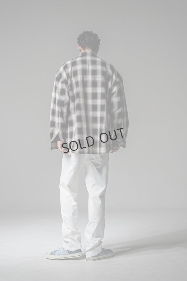 画像12: {SOLD}RESOUND CLOTHING リサウンドクロージング DENIM JERSEY WIDE PT{-BEA} (12)