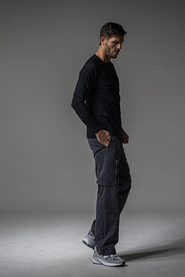 画像6: RESOUND CLOTHING リサウンドクロージング nylon longsleave Tee{-BFS} (6)