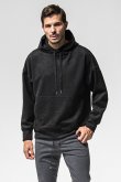 画像1: RESOUND CLOTHING リサウンドクロージング suede loose hoodie{-BFS} (1)