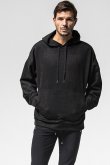 画像2: RESOUND CLOTHING リサウンドクロージング suede loose hoodie{-BFS} (2)