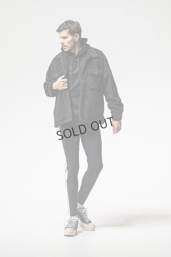 画像8: RESOUND CLOTHING リサウンドクロージング suede loose hoodie{-BFS} (8)