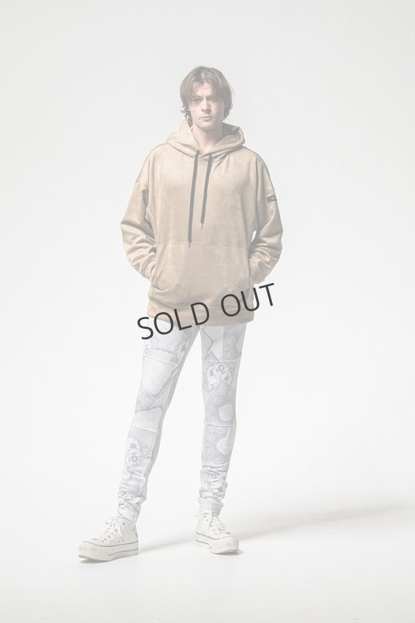 画像5: {SOLD}RESOUND CLOTHING リサウンドクロージング suede loose hoodie{-BFS} (5)