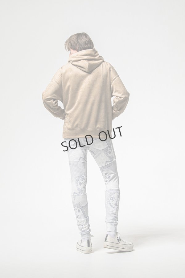 画像7: {SOLD}RESOUND CLOTHING リサウンドクロージング suede loose hoodie{-BFS} (7)