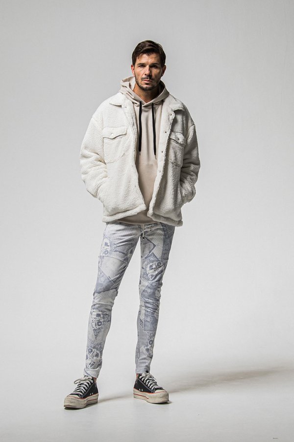 画像9: RESOUND CLOTHING リサウンドクロージング suede loose hoodie{-BFS} (9)