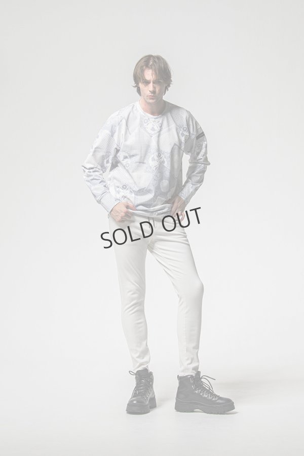 画像5: {SOLD}RESOUND CLOTHING リサウンドクロージング paisley back fleece drop trainer{-BEA} (5)