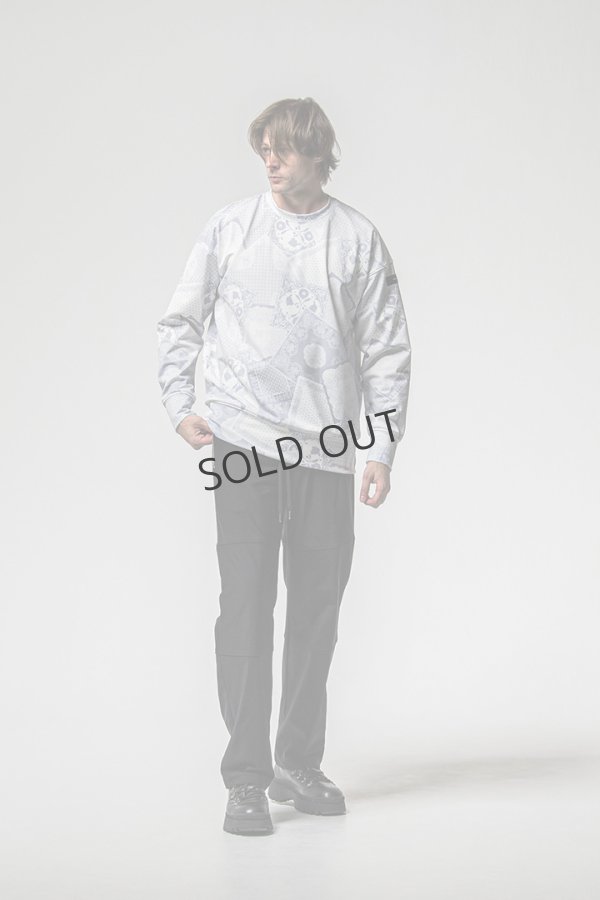 画像10: {SOLD}RESOUND CLOTHING リサウンドクロージング paisley back fleece drop trainer{-BEA} (10)